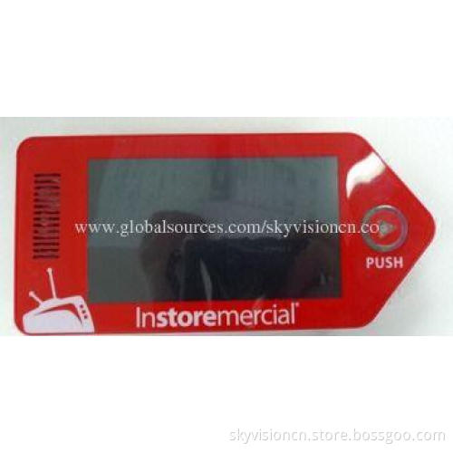 Battery-operated digital photo frame with low current, customized shapes, different feature button